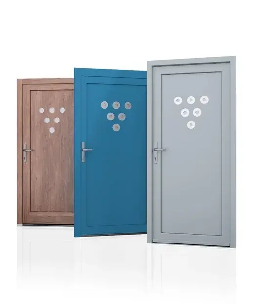 Panneau de porte d'entrée, modèle 76