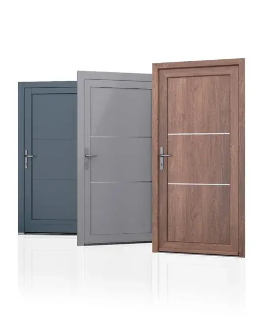 Panneau de porte d'entrée, modèle 107
